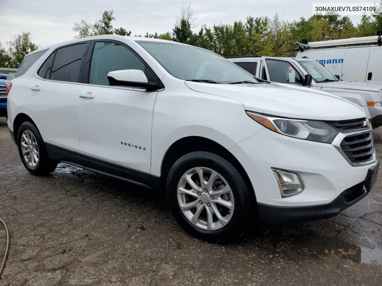 2020 Chevrolet Equinox Lt VIN: 3GNAXUEV7LS574109 Lot: 72398464