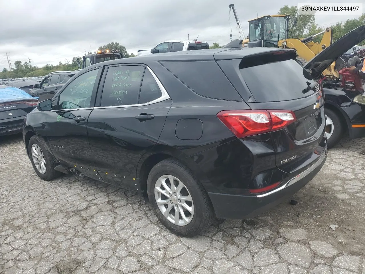 2020 Chevrolet Equinox Lt VIN: 3GNAXKEV1LL344497 Lot: 72419934