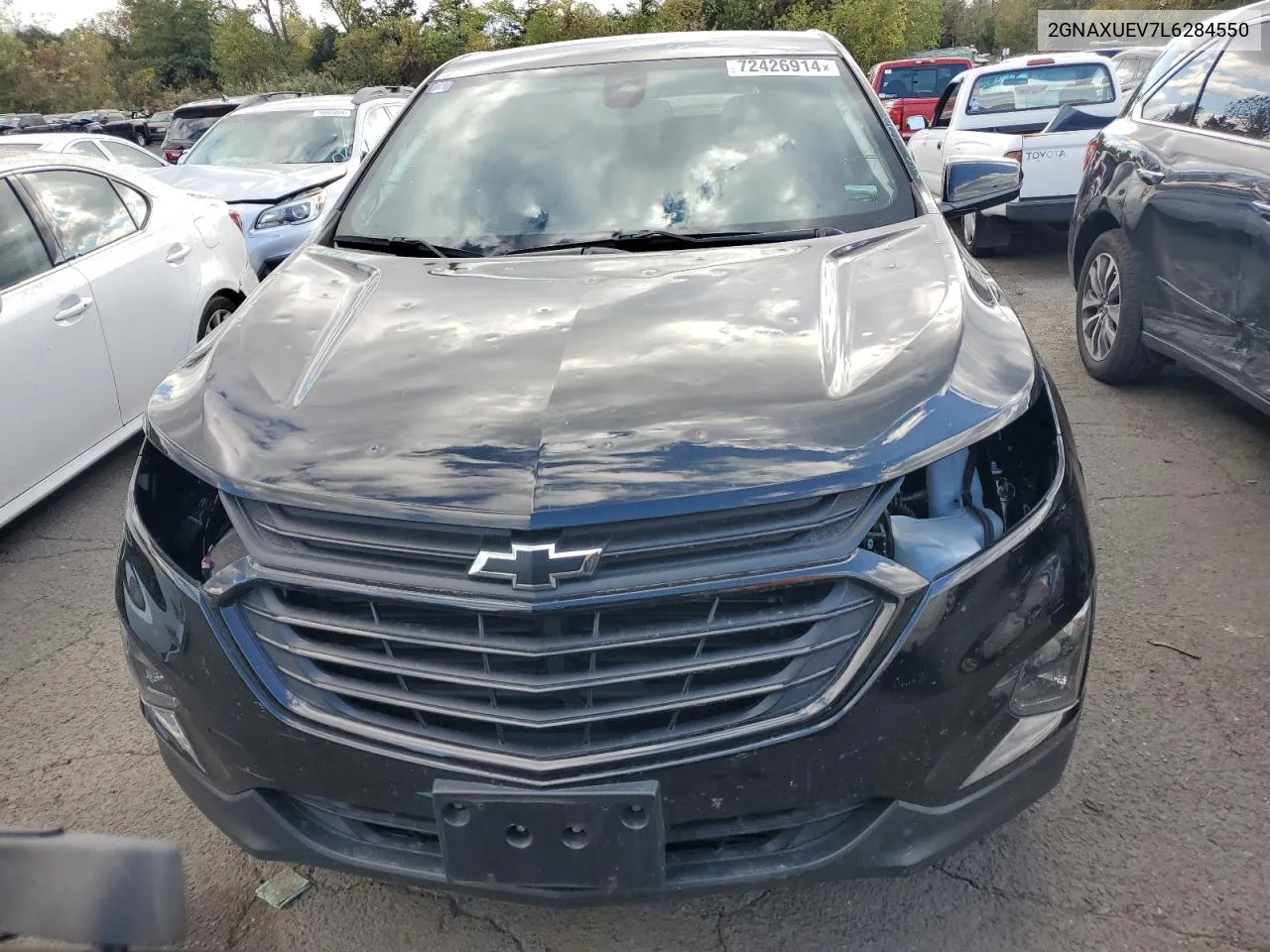 2020 Chevrolet Equinox Lt VIN: 2GNAXUEV7L6284550 Lot: 72426914