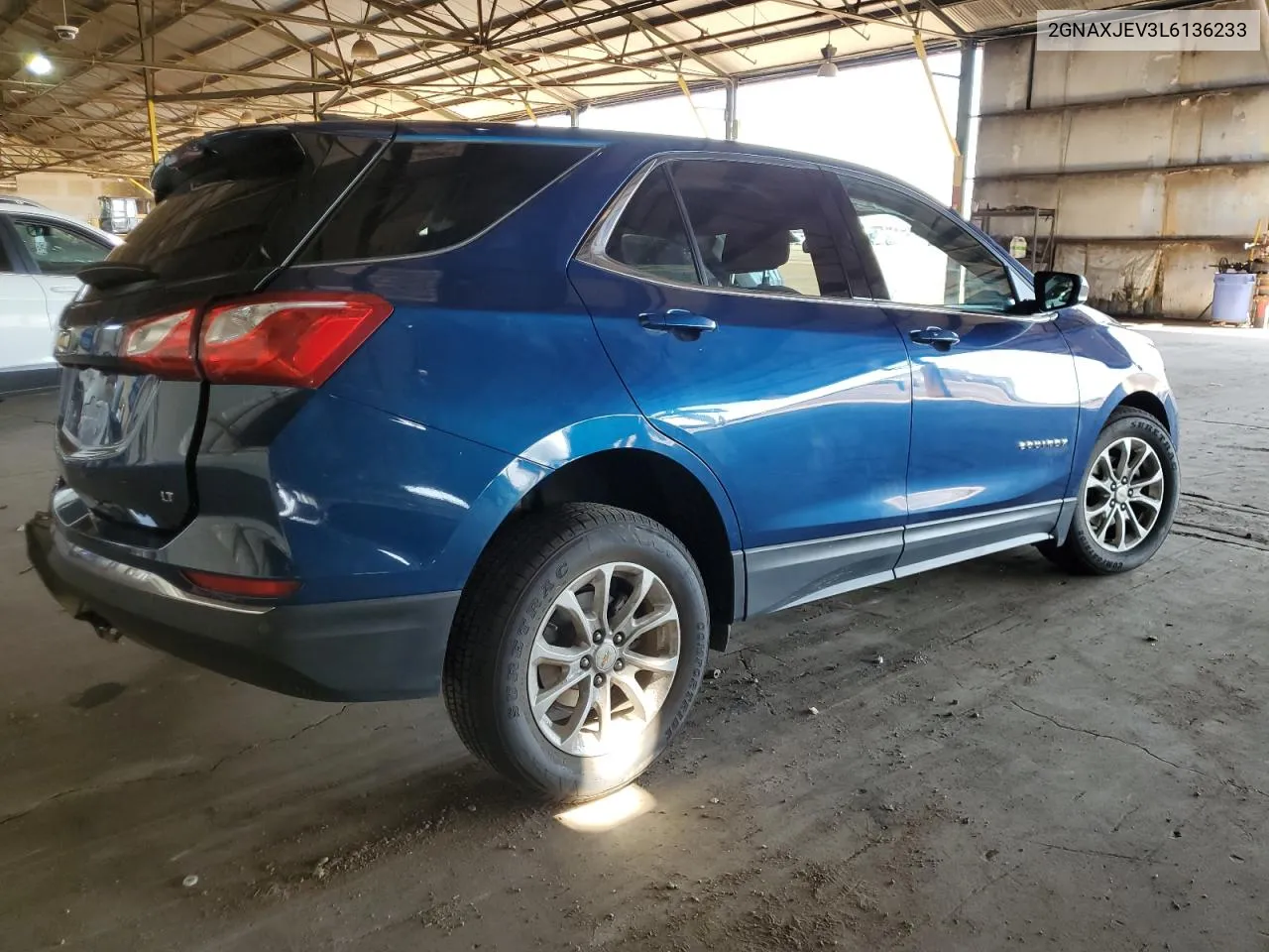 2020 Chevrolet Equinox Lt VIN: 2GNAXJEV3L6136233 Lot: 72435874