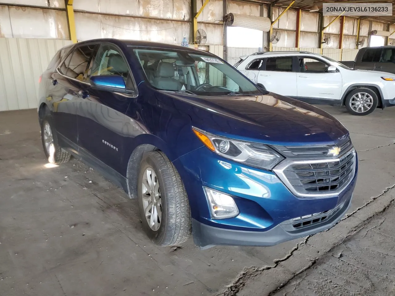 2020 Chevrolet Equinox Lt VIN: 2GNAXJEV3L6136233 Lot: 72435874