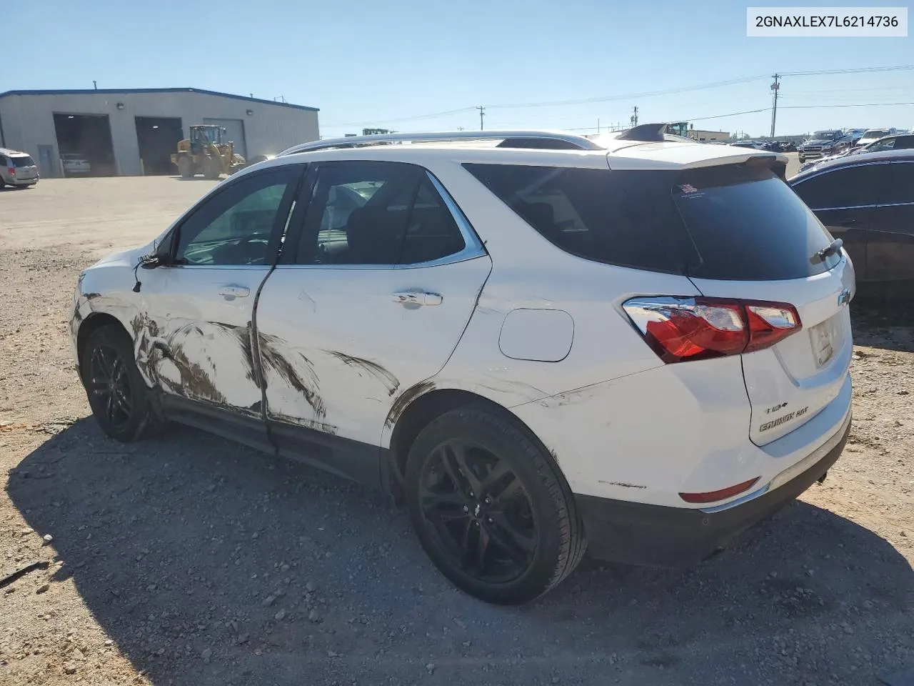 2020 Chevrolet Equinox Lt VIN: 2GNAXLEX7L6214736 Lot: 72456394