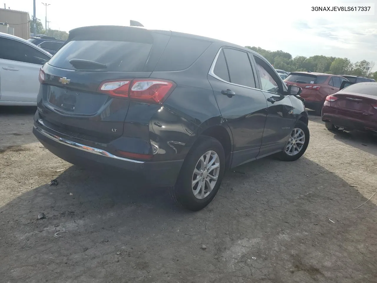 2020 Chevrolet Equinox Lt VIN: 3GNAXJEV8LS617337 Lot: 72566164