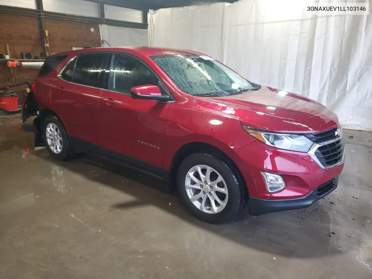 2020 Chevrolet Equinox Lt VIN: 3GNAXUEV1LL103146 Lot: 72592214