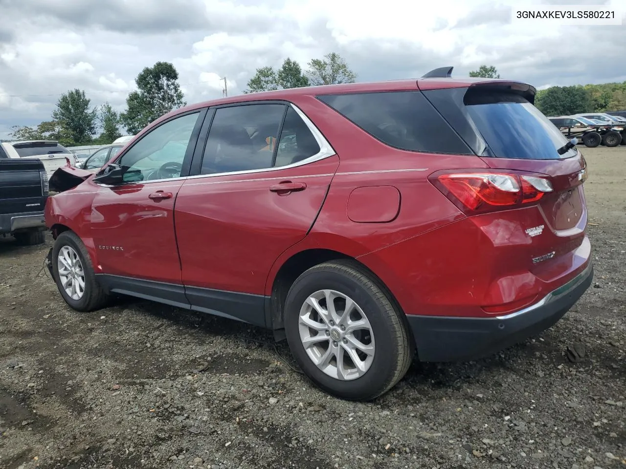 2020 Chevrolet Equinox Lt VIN: 3GNAXKEV3LS580221 Lot: 72636894