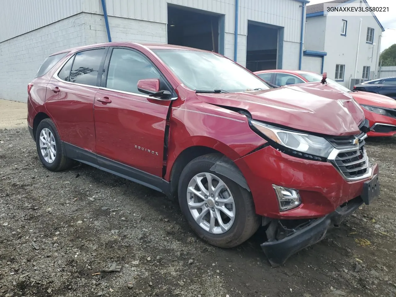 2020 Chevrolet Equinox Lt VIN: 3GNAXKEV3LS580221 Lot: 72636894