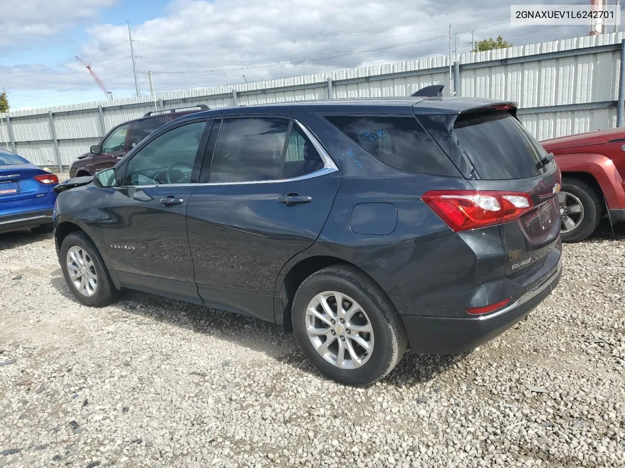 2020 Chevrolet Equinox Lt VIN: 2GNAXUEV1L6242701 Lot: 72730714