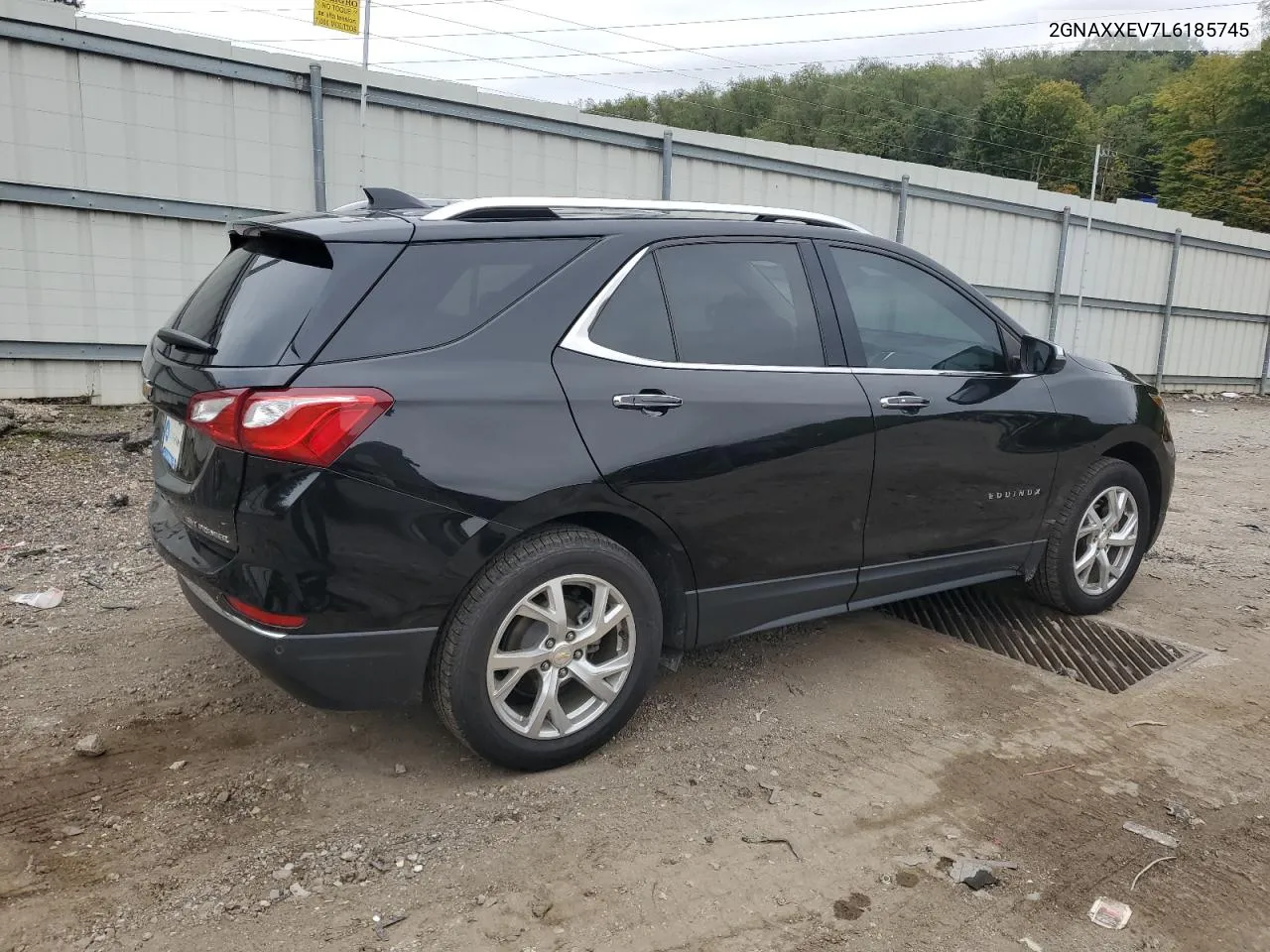 2020 Chevrolet Equinox Premier VIN: 2GNAXXEV7L6185745 Lot: 72763474