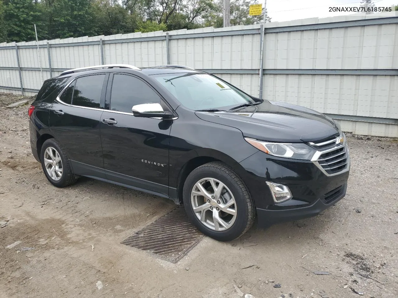 2020 Chevrolet Equinox Premier VIN: 2GNAXXEV7L6185745 Lot: 72763474