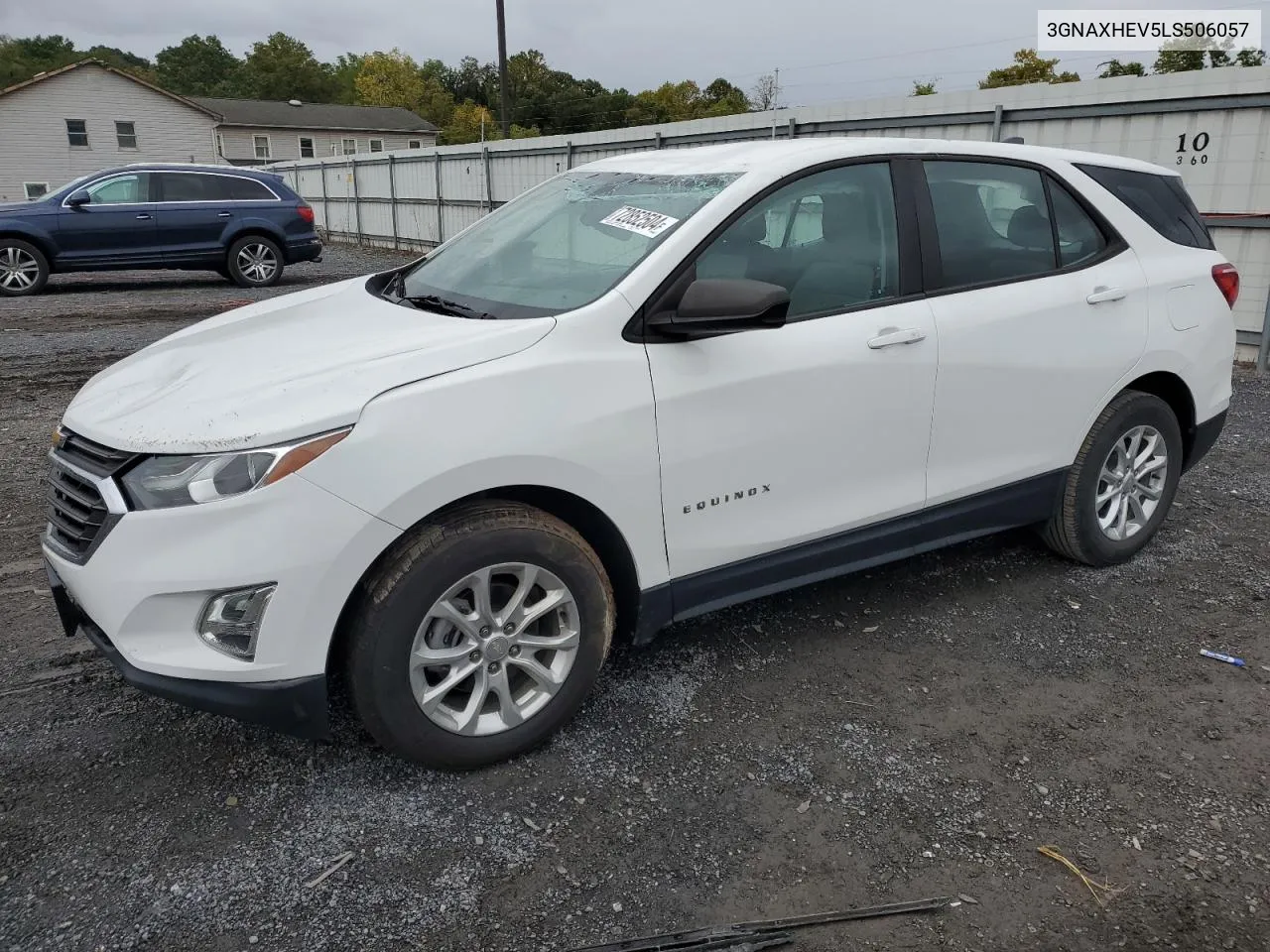 2020 Chevrolet Equinox Ls VIN: 3GNAXHEV5LS506057 Lot: 72852504