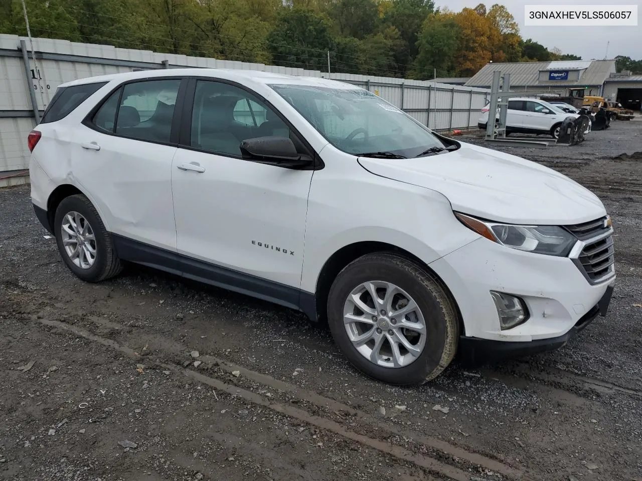 2020 Chevrolet Equinox Ls VIN: 3GNAXHEV5LS506057 Lot: 72852504