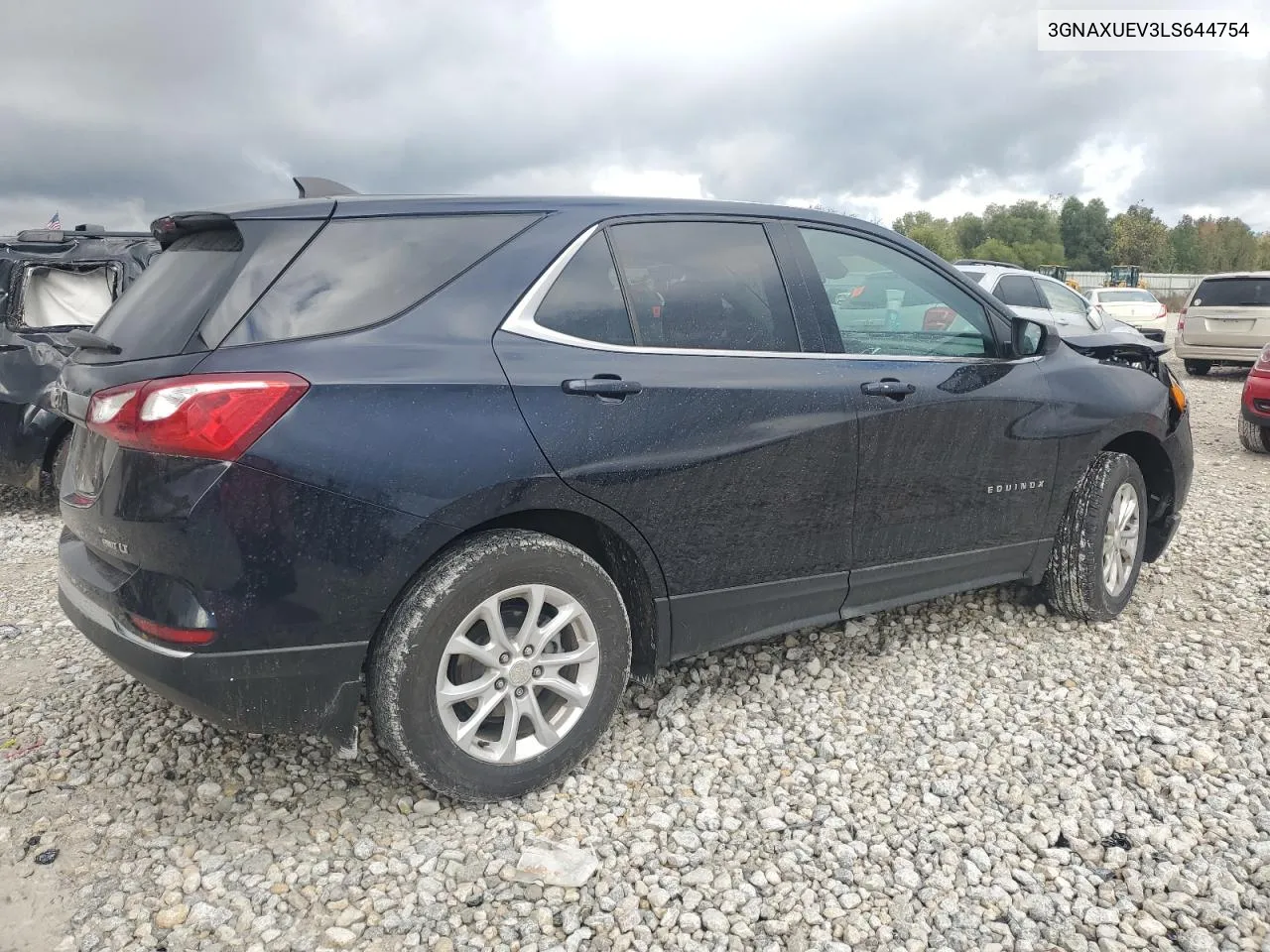 2020 Chevrolet Equinox Lt VIN: 3GNAXUEV3LS644754 Lot: 72863124