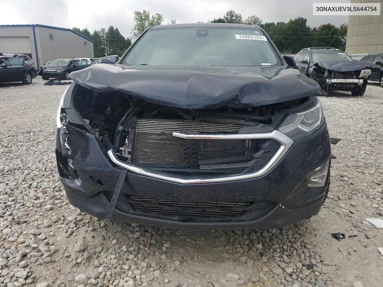 2020 Chevrolet Equinox Lt VIN: 3GNAXUEV3LS644754 Lot: 72863124