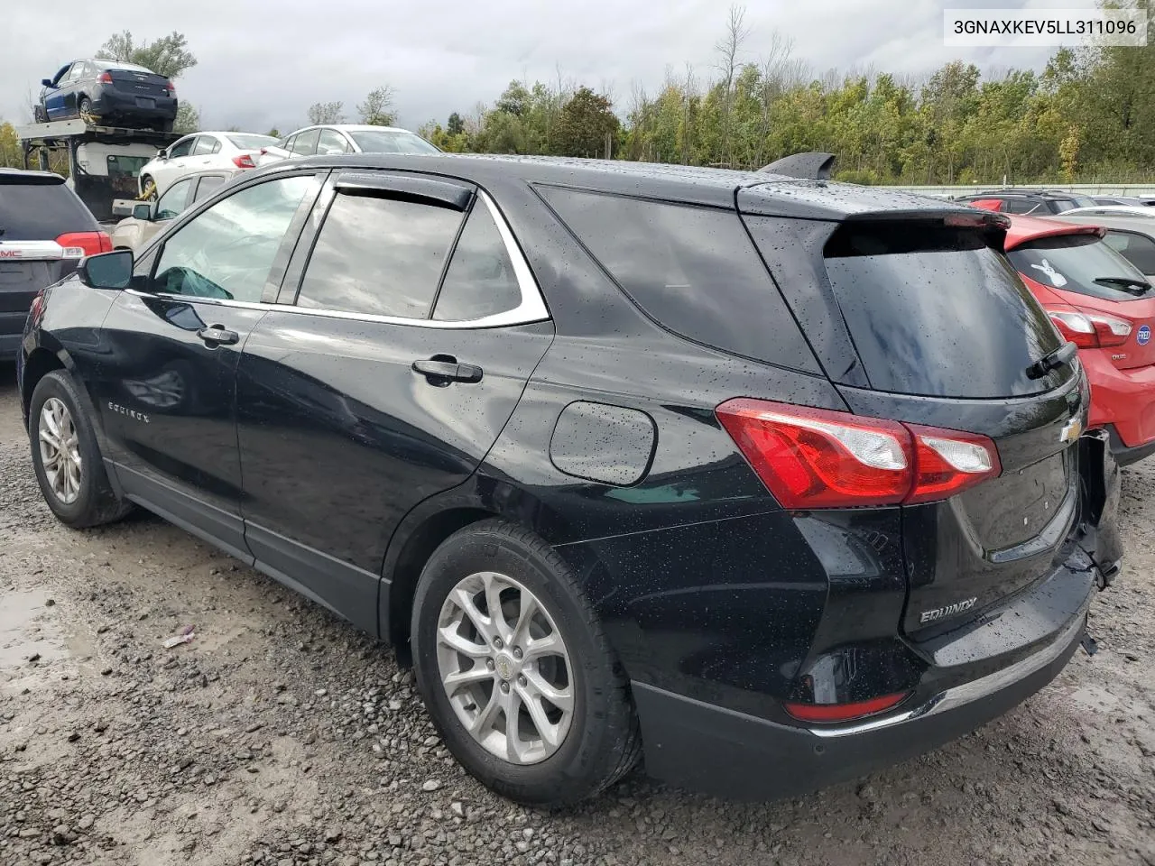 2020 Chevrolet Equinox Lt VIN: 3GNAXKEV5LL311096 Lot: 72953294