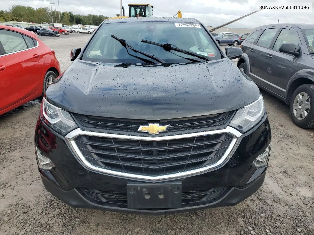 2020 Chevrolet Equinox Lt VIN: 3GNAXKEV5LL311096 Lot: 72953294