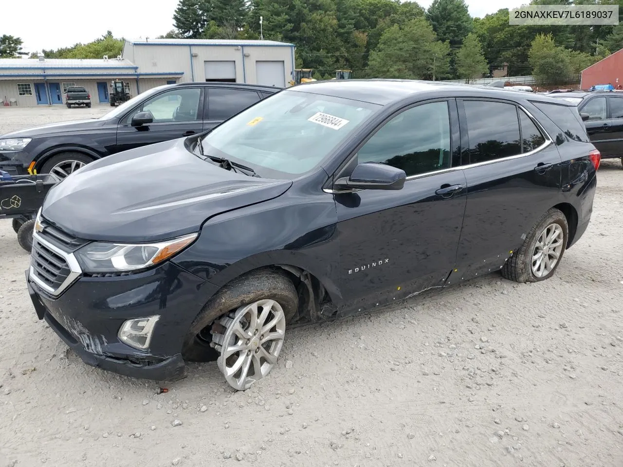 2020 Chevrolet Equinox Lt VIN: 2GNAXKEV7L6189037 Lot: 72966844