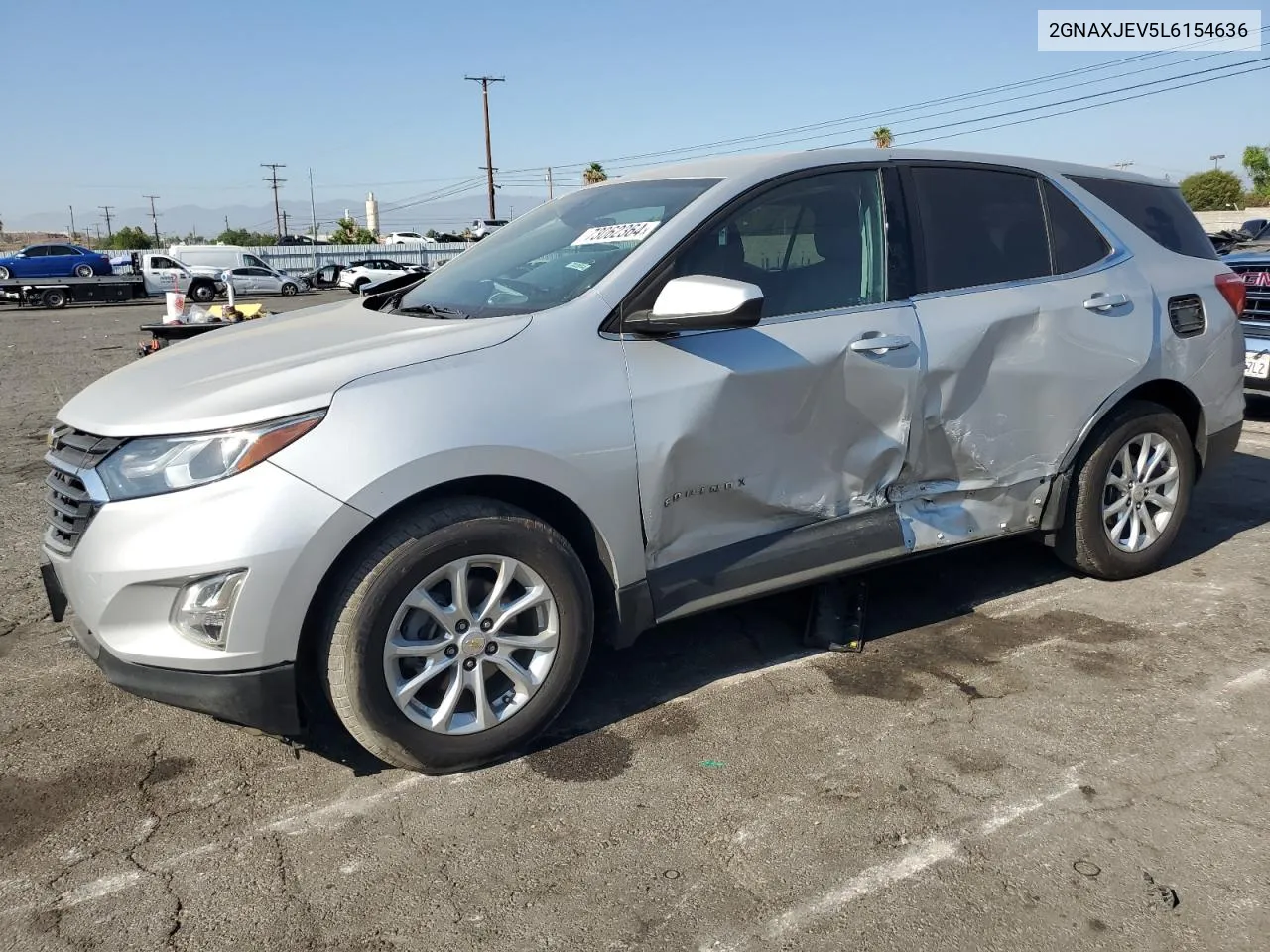 2020 Chevrolet Equinox Lt VIN: 2GNAXJEV5L6154636 Lot: 73062364