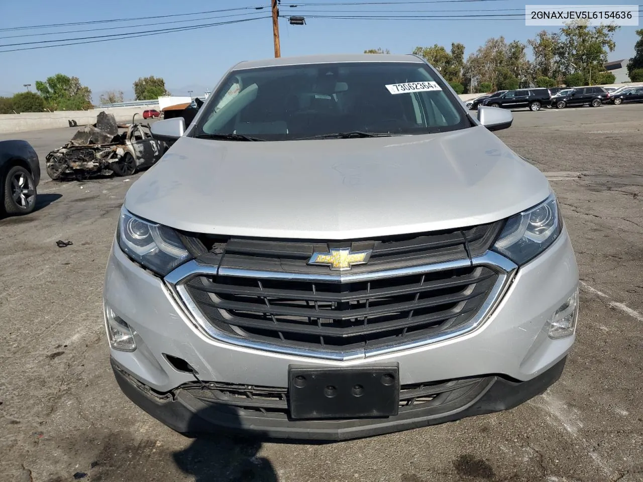 2020 Chevrolet Equinox Lt VIN: 2GNAXJEV5L6154636 Lot: 73062364