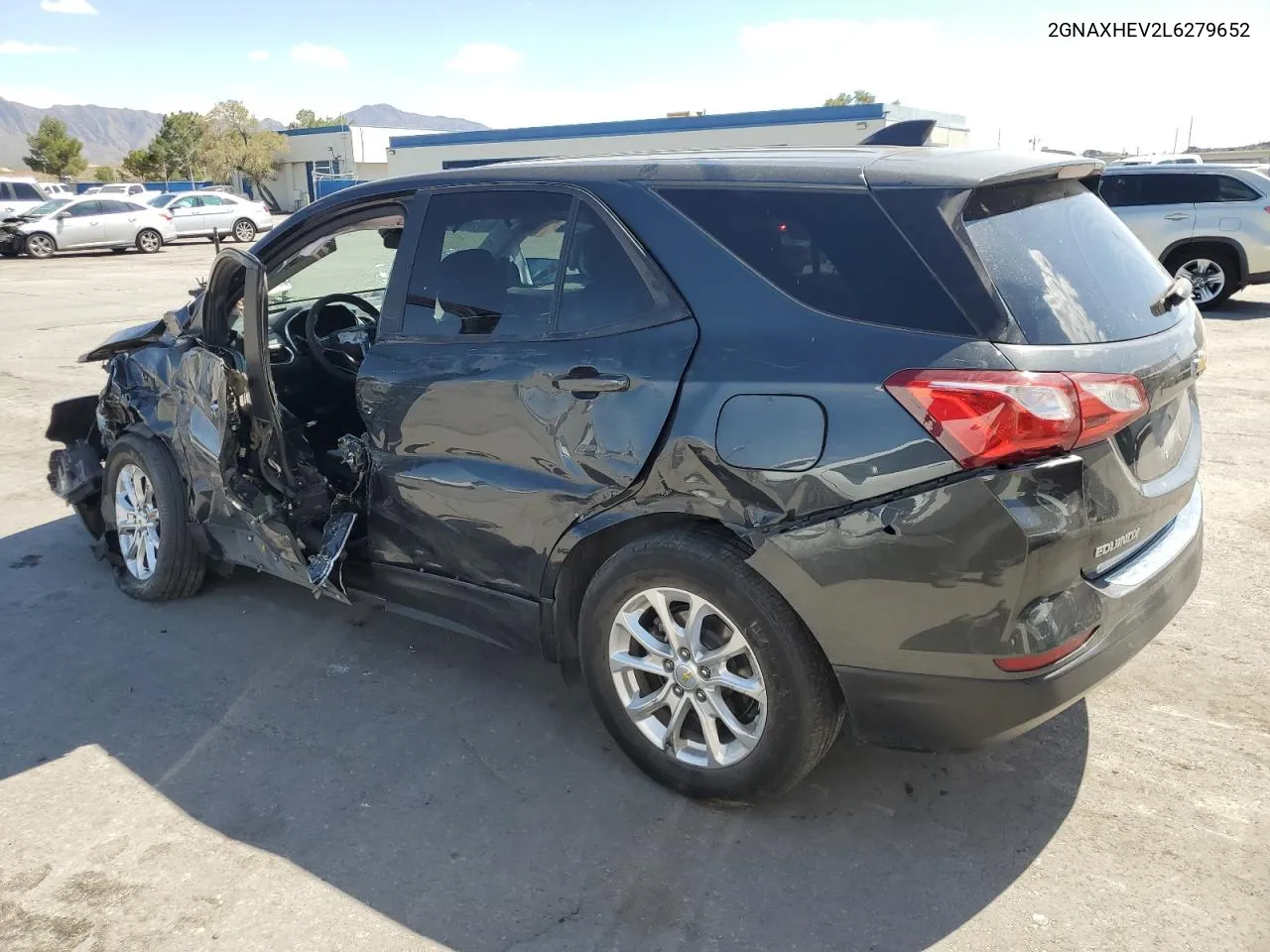 2020 Chevrolet Equinox Ls VIN: 2GNAXHEV2L6279652 Lot: 73095314