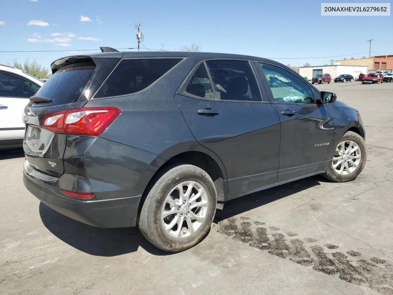 2020 Chevrolet Equinox Ls VIN: 2GNAXHEV2L6279652 Lot: 73095314