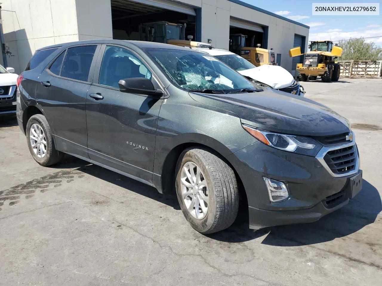 2020 Chevrolet Equinox Ls VIN: 2GNAXHEV2L6279652 Lot: 73095314