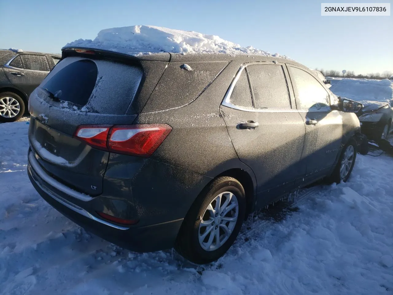 2020 Chevrolet Equinox Lt VIN: 2GNAXJEV9L6107836 Lot: 73104534