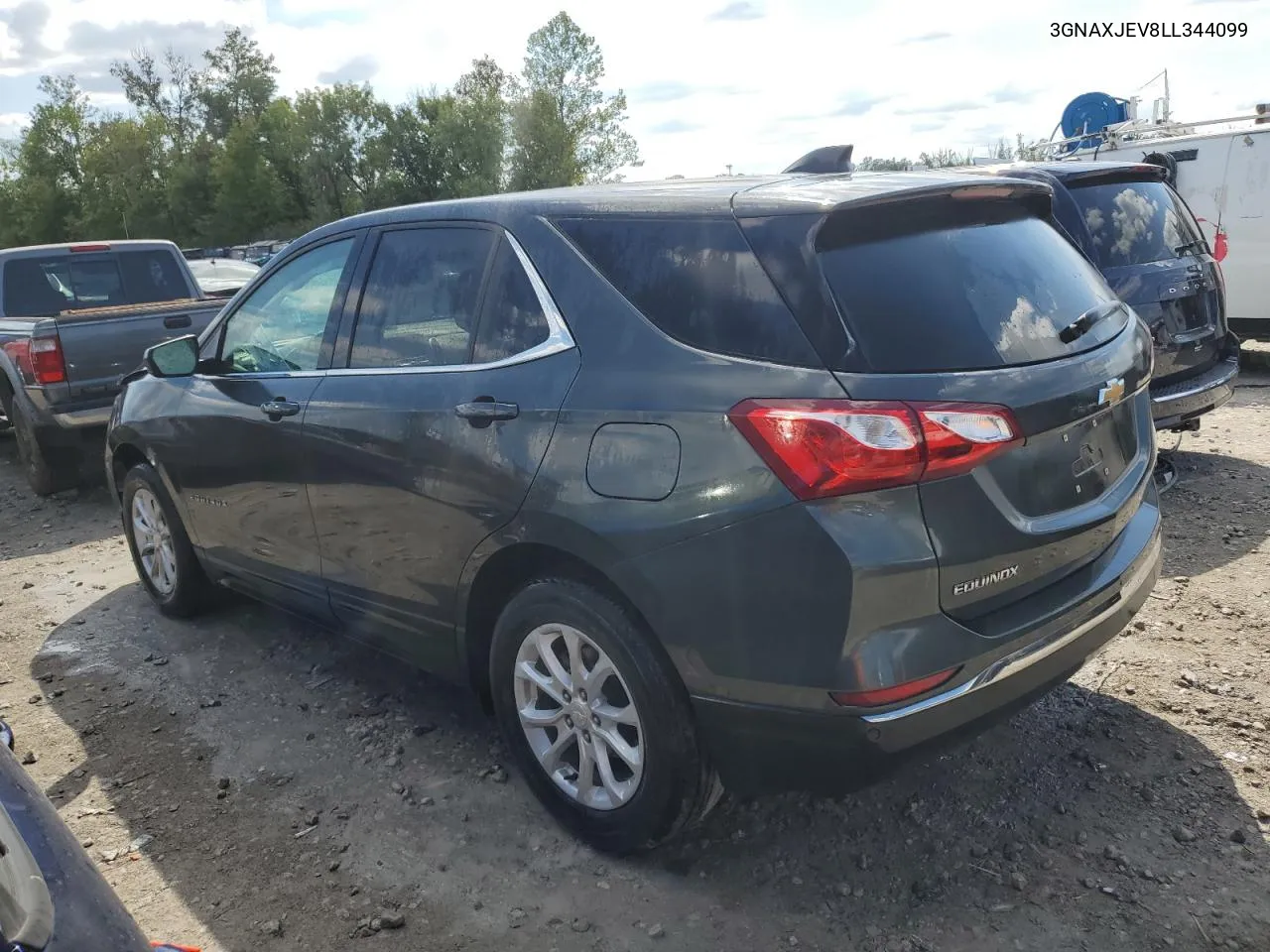 2020 Chevrolet Equinox Lt VIN: 3GNAXJEV8LL344099 Lot: 73117184