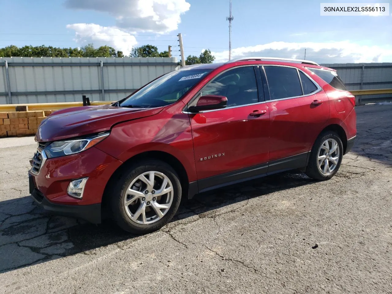 2020 Chevrolet Equinox Lt VIN: 3GNAXLEX2LS556113 Lot: 73120084