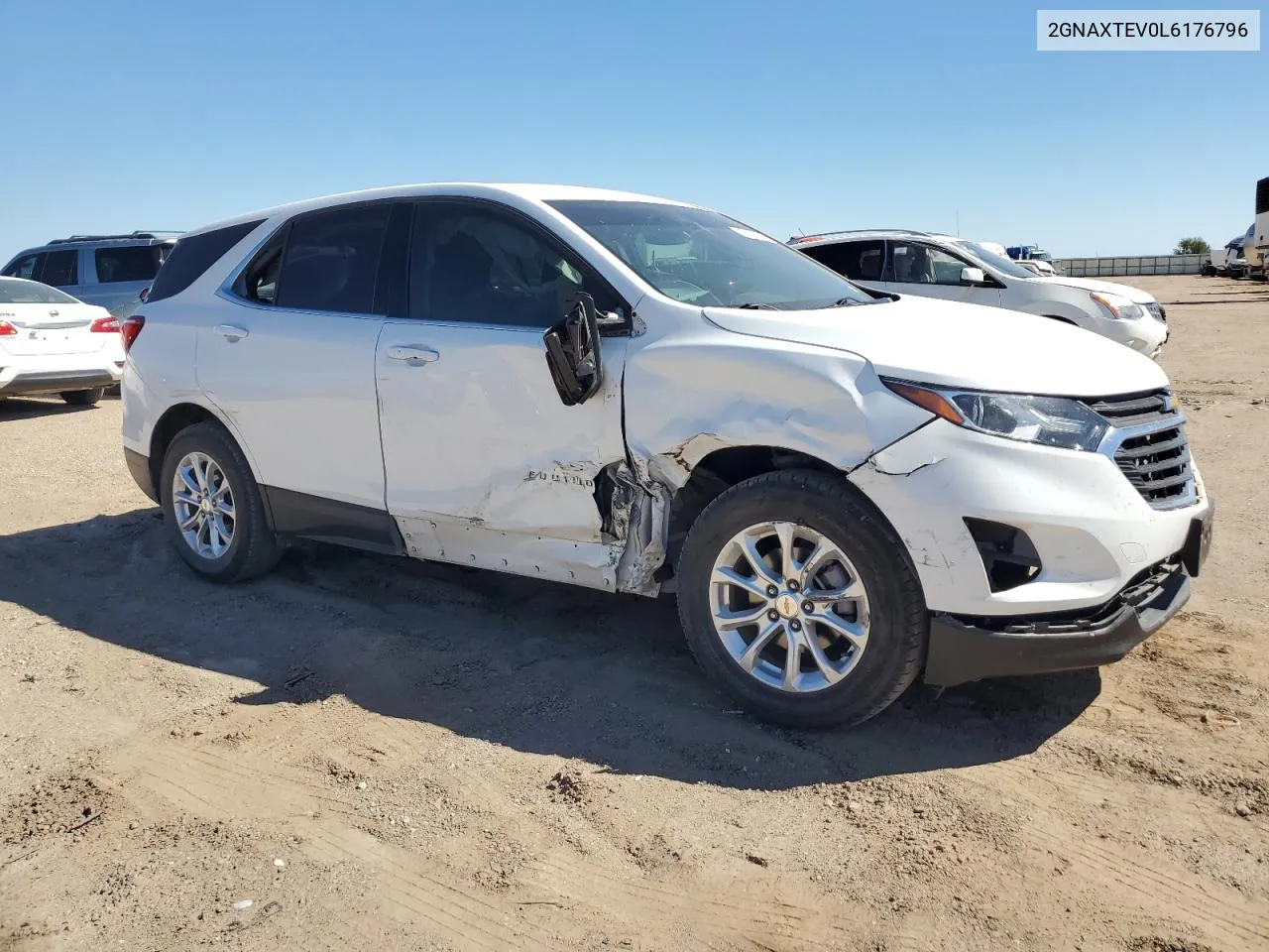 2020 Chevrolet Equinox Lt VIN: 2GNAXTEV0L6176796 Lot: 73139674