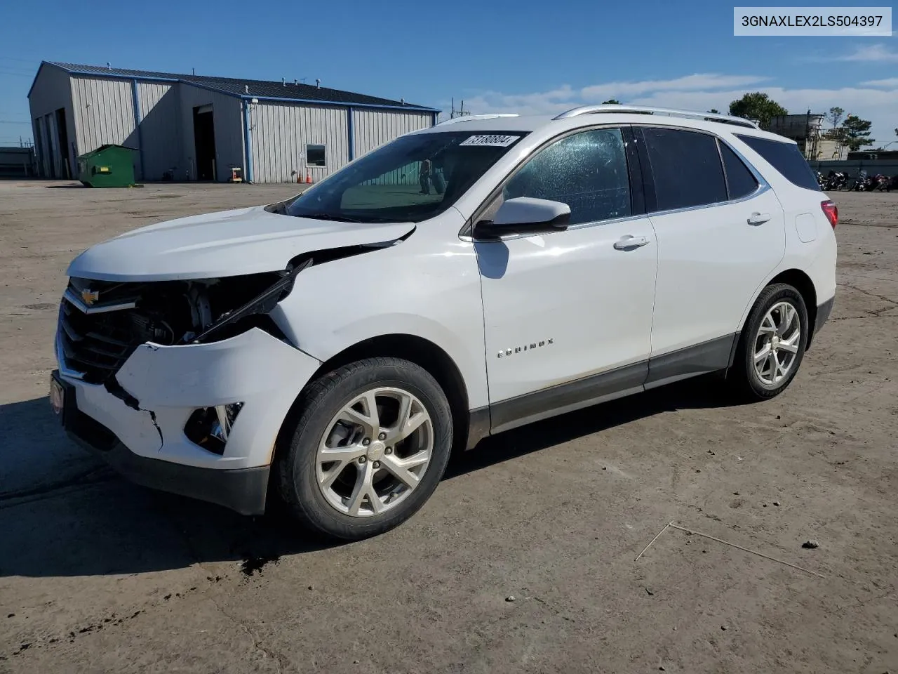 2020 Chevrolet Equinox Lt VIN: 3GNAXLEX2LS504397 Lot: 73180804