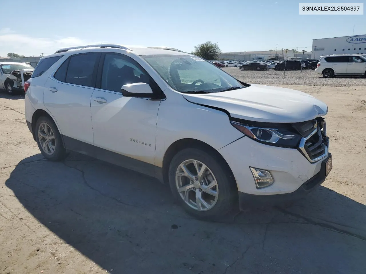 2020 Chevrolet Equinox Lt VIN: 3GNAXLEX2LS504397 Lot: 73180804