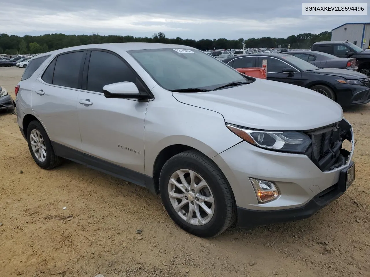 2020 Chevrolet Equinox Lt VIN: 3GNAXKEV2LS594496 Lot: 73279454