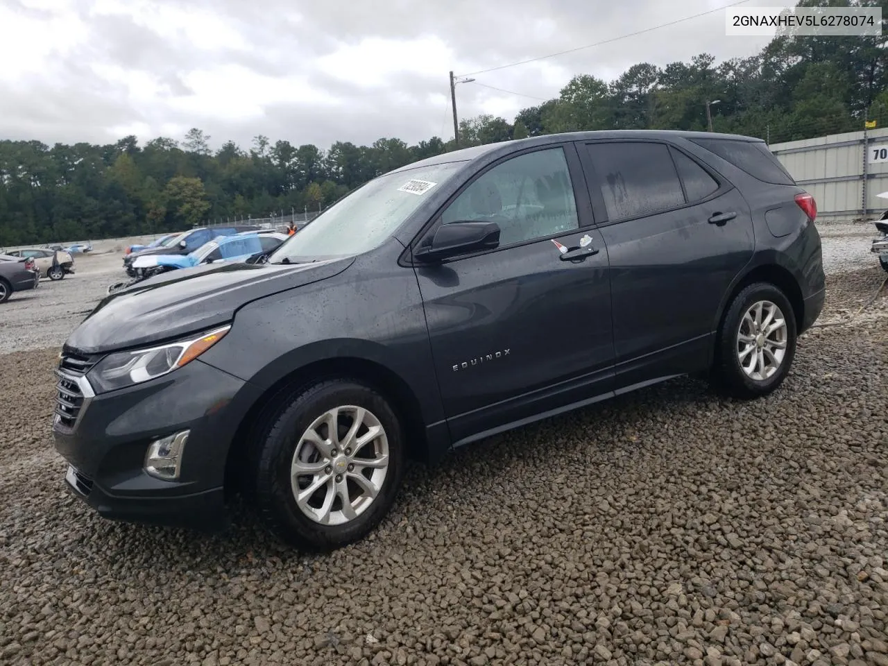 2020 Chevrolet Equinox Ls VIN: 2GNAXHEV5L6278074 Lot: 73290504