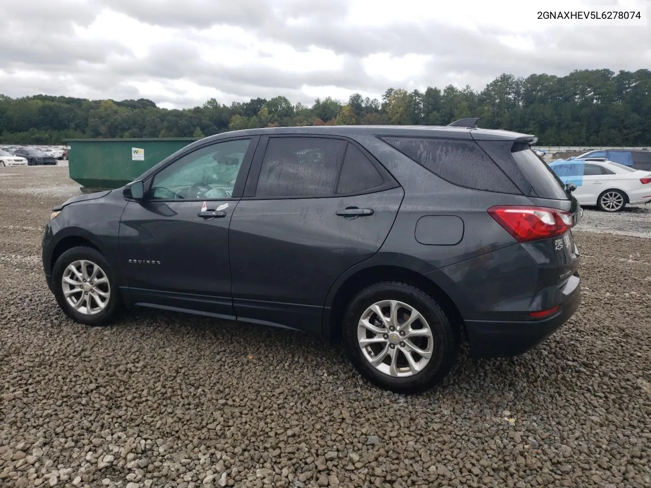 2020 Chevrolet Equinox Ls VIN: 2GNAXHEV5L6278074 Lot: 73290504