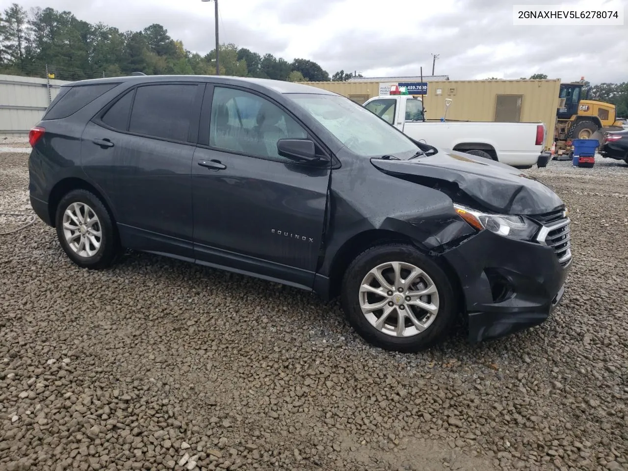 2020 Chevrolet Equinox Ls VIN: 2GNAXHEV5L6278074 Lot: 73290504