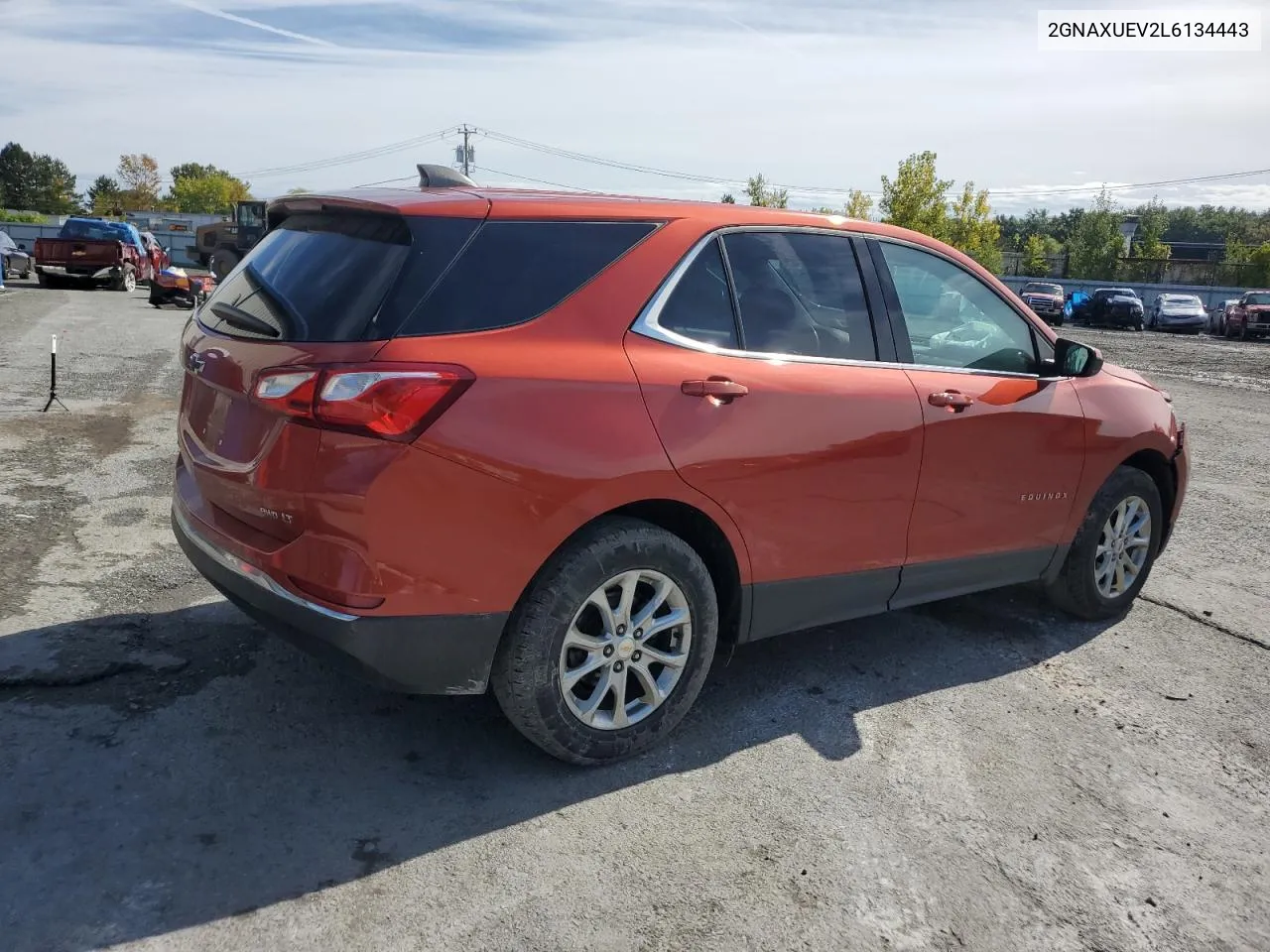 2020 Chevrolet Equinox Lt VIN: 2GNAXUEV2L6134443 Lot: 73292944