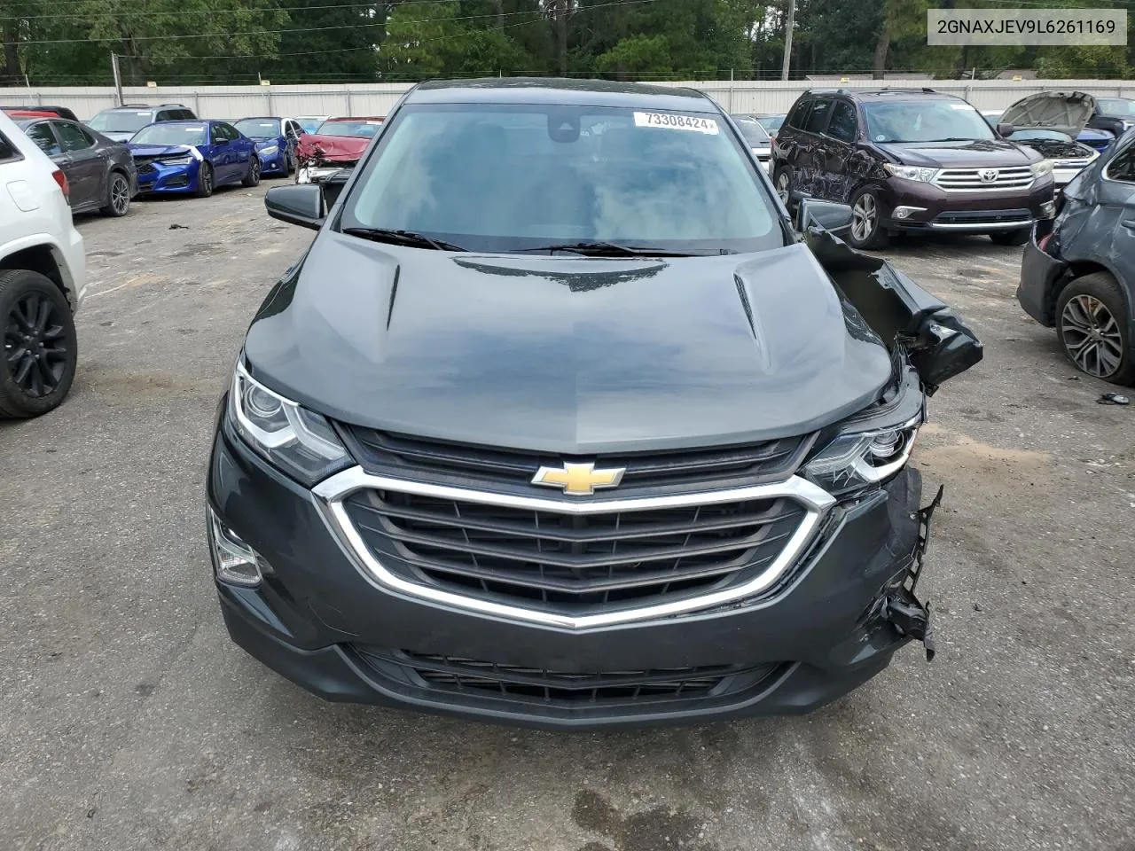 2GNAXJEV9L6261169 2020 Chevrolet Equinox Lt