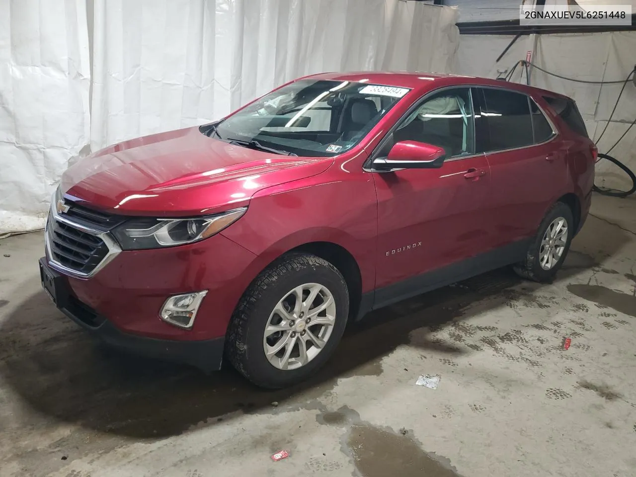 2020 Chevrolet Equinox Lt VIN: 2GNAXUEV5L6251448 Lot: 73328494