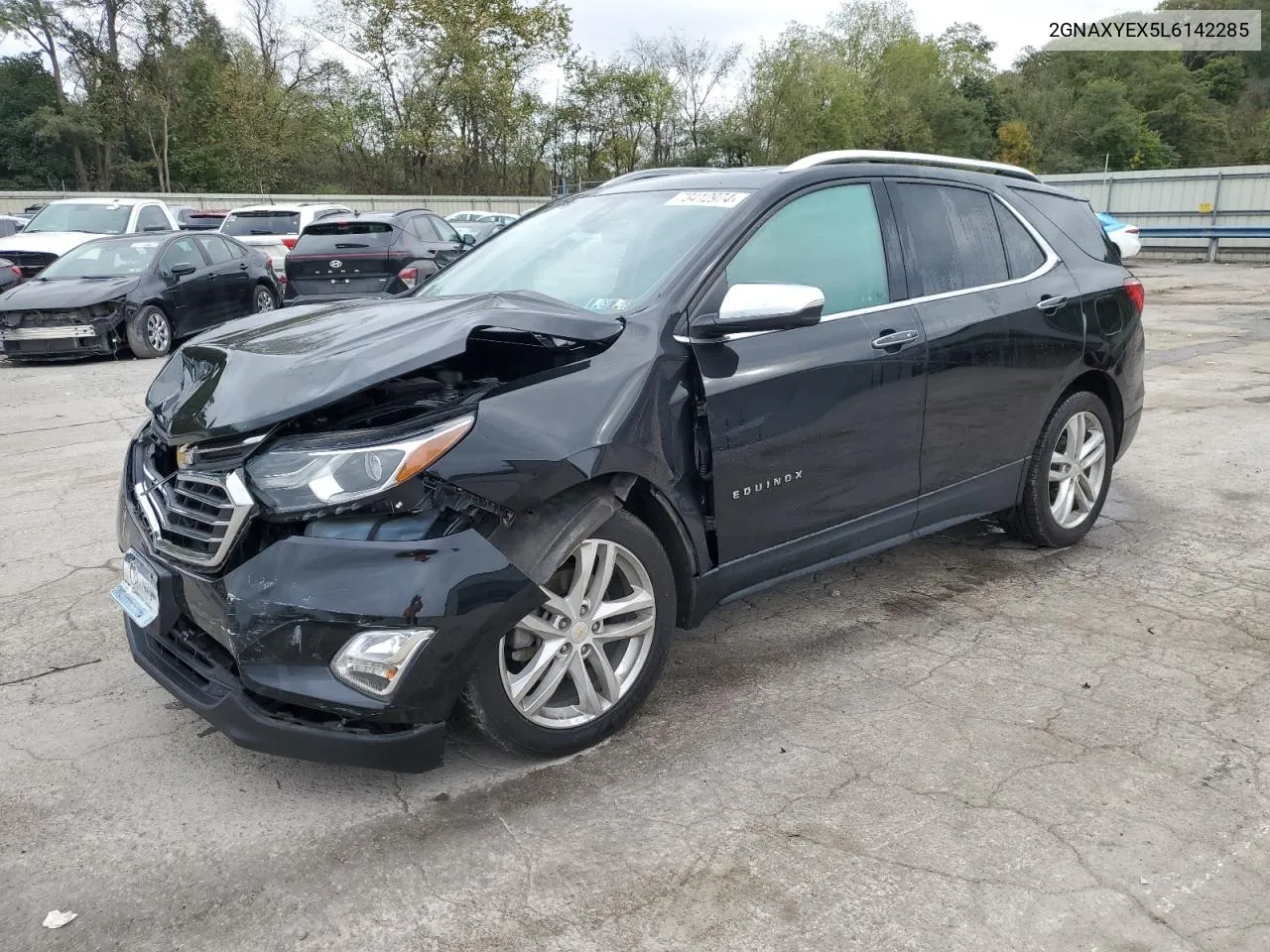 2020 Chevrolet Equinox Premier VIN: 2GNAXYEX5L6142285 Lot: 73412974