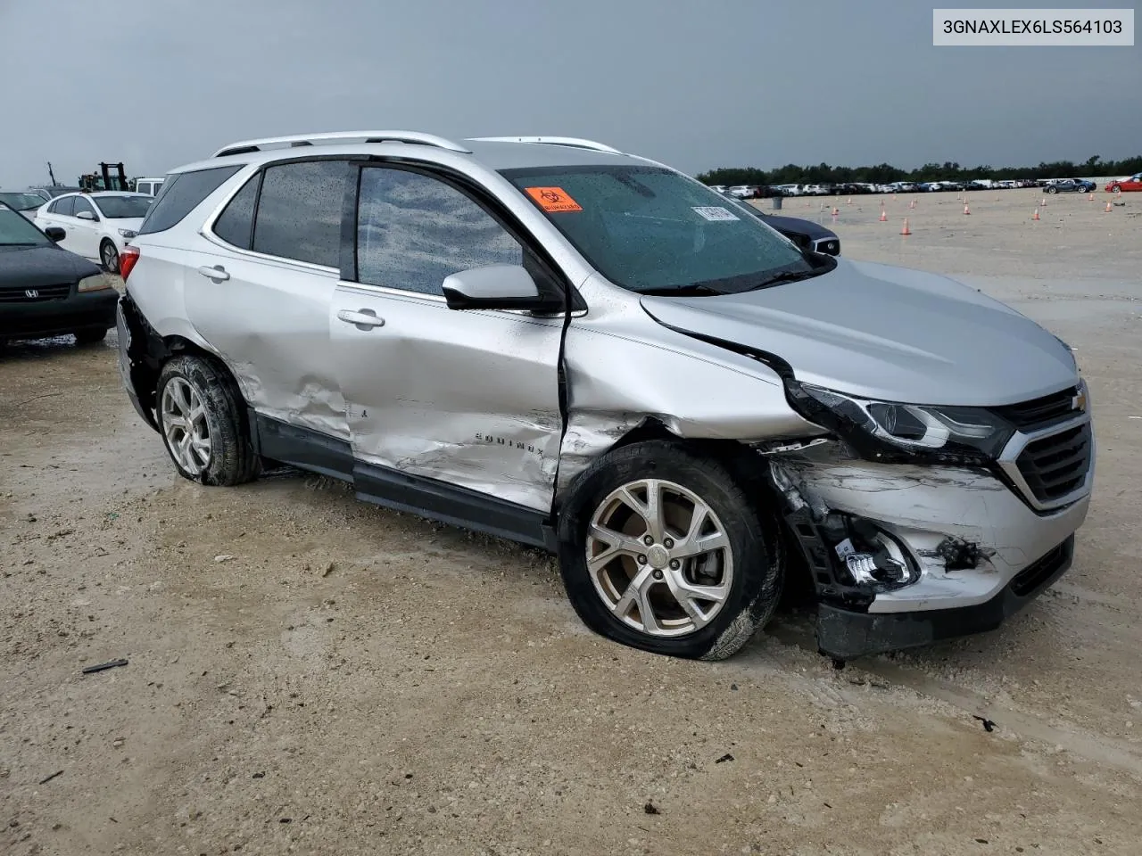 2020 Chevrolet Equinox Lt VIN: 3GNAXLEX6LS564103 Lot: 73439184