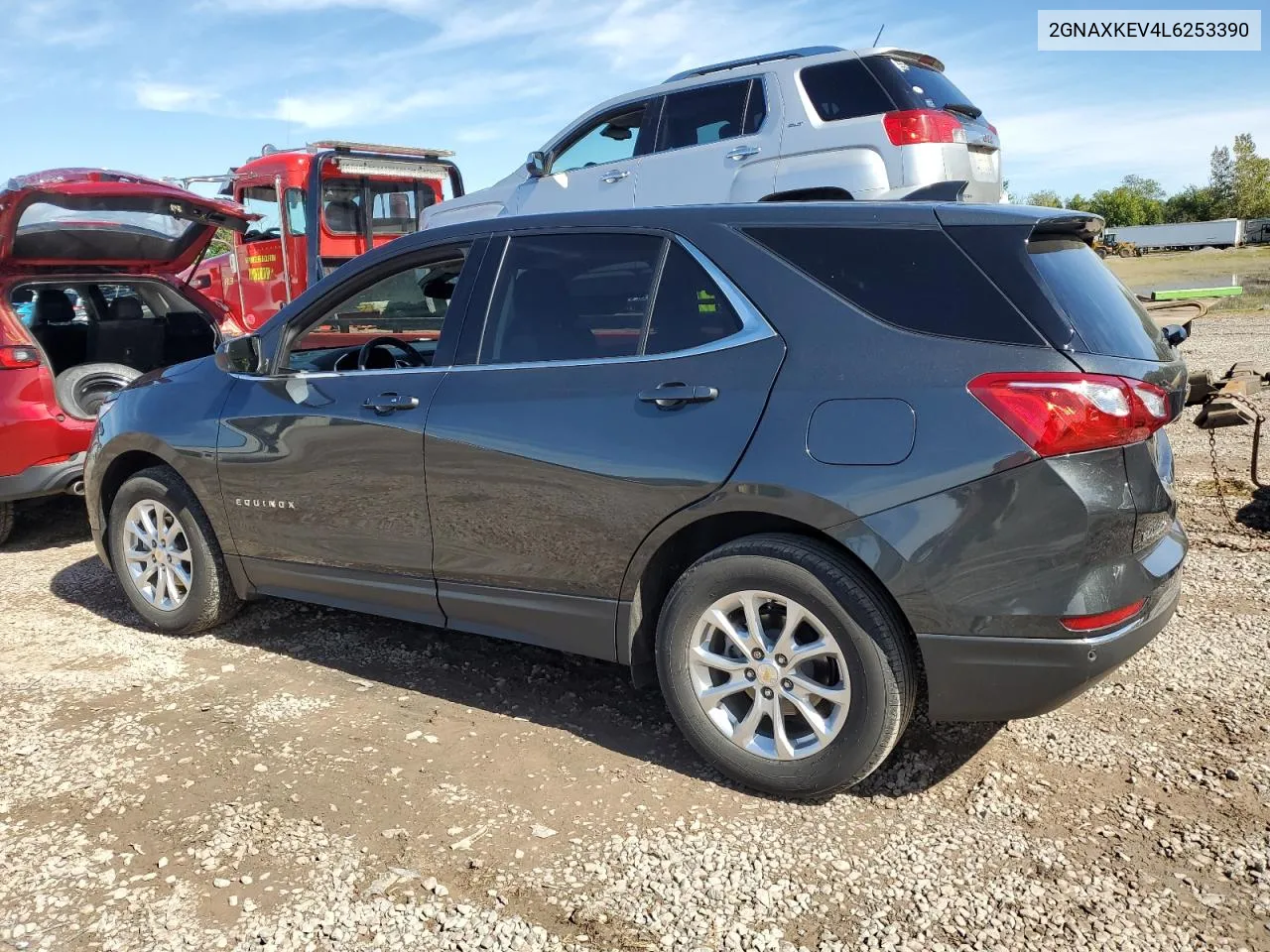 2020 Chevrolet Equinox Lt VIN: 2GNAXKEV4L6253390 Lot: 73475564