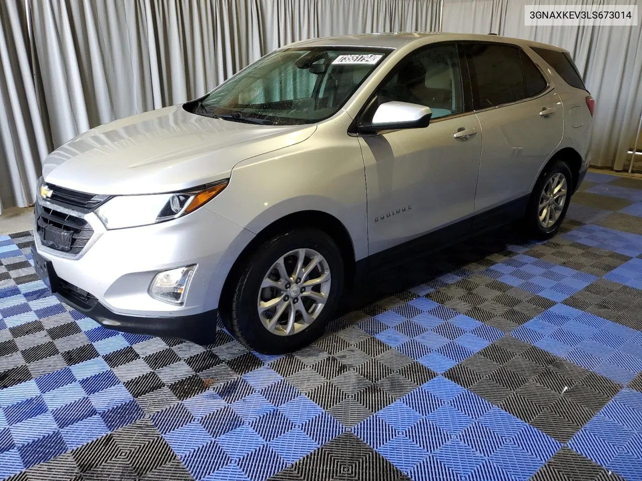 2020 Chevrolet Equinox Lt VIN: 3GNAXKEV3LS673014 Lot: 73551794