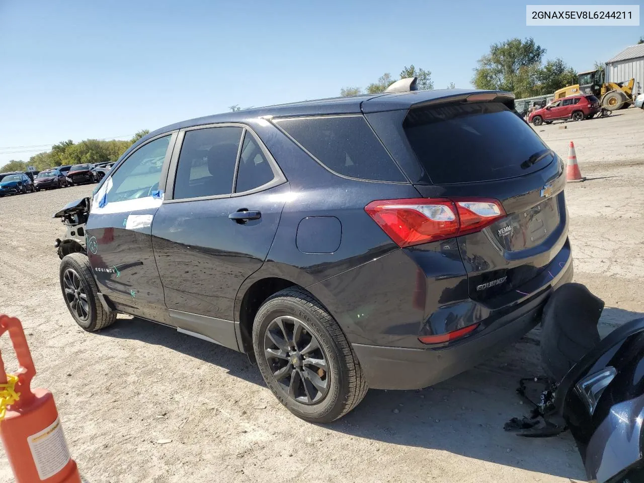 2020 Chevrolet Equinox VIN: 2GNAX5EV8L6244211 Lot: 73659464