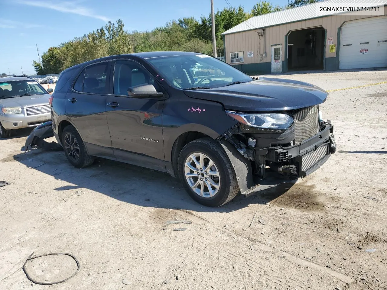 2020 Chevrolet Equinox VIN: 2GNAX5EV8L6244211 Lot: 73659464