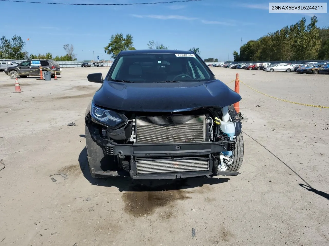 2020 Chevrolet Equinox VIN: 2GNAX5EV8L6244211 Lot: 73659464