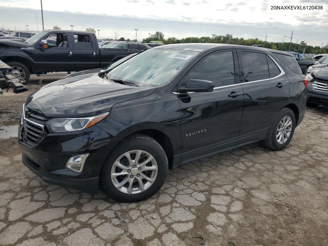 2020 Chevrolet Equinox Lt VIN: 2GNAXKEVXL6120438 Lot: 73695464