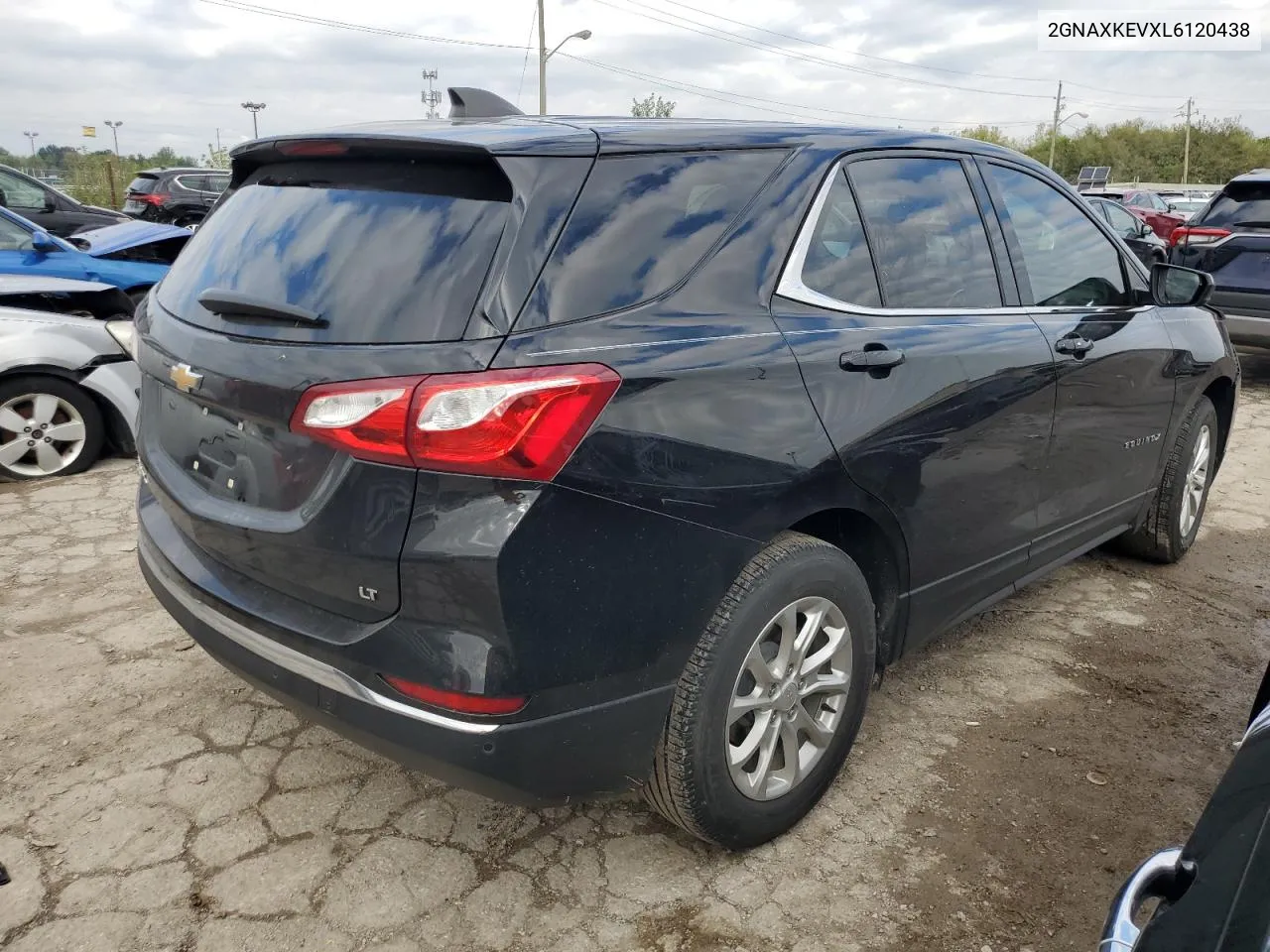 2020 Chevrolet Equinox Lt VIN: 2GNAXKEVXL6120438 Lot: 73695464