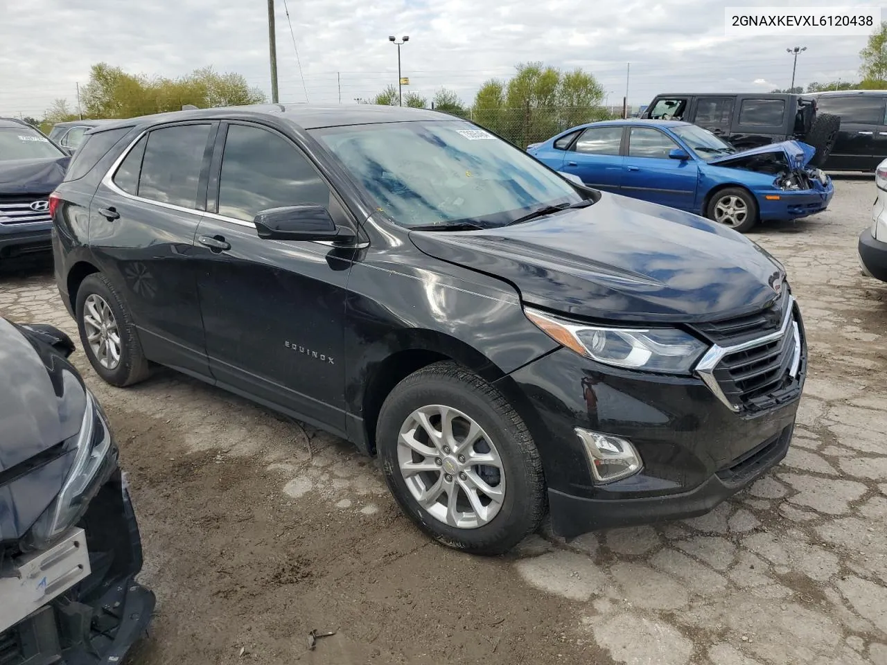 2020 Chevrolet Equinox Lt VIN: 2GNAXKEVXL6120438 Lot: 73695464