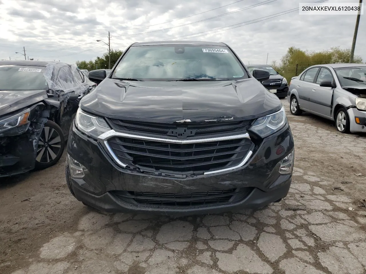 2020 Chevrolet Equinox Lt VIN: 2GNAXKEVXL6120438 Lot: 73695464