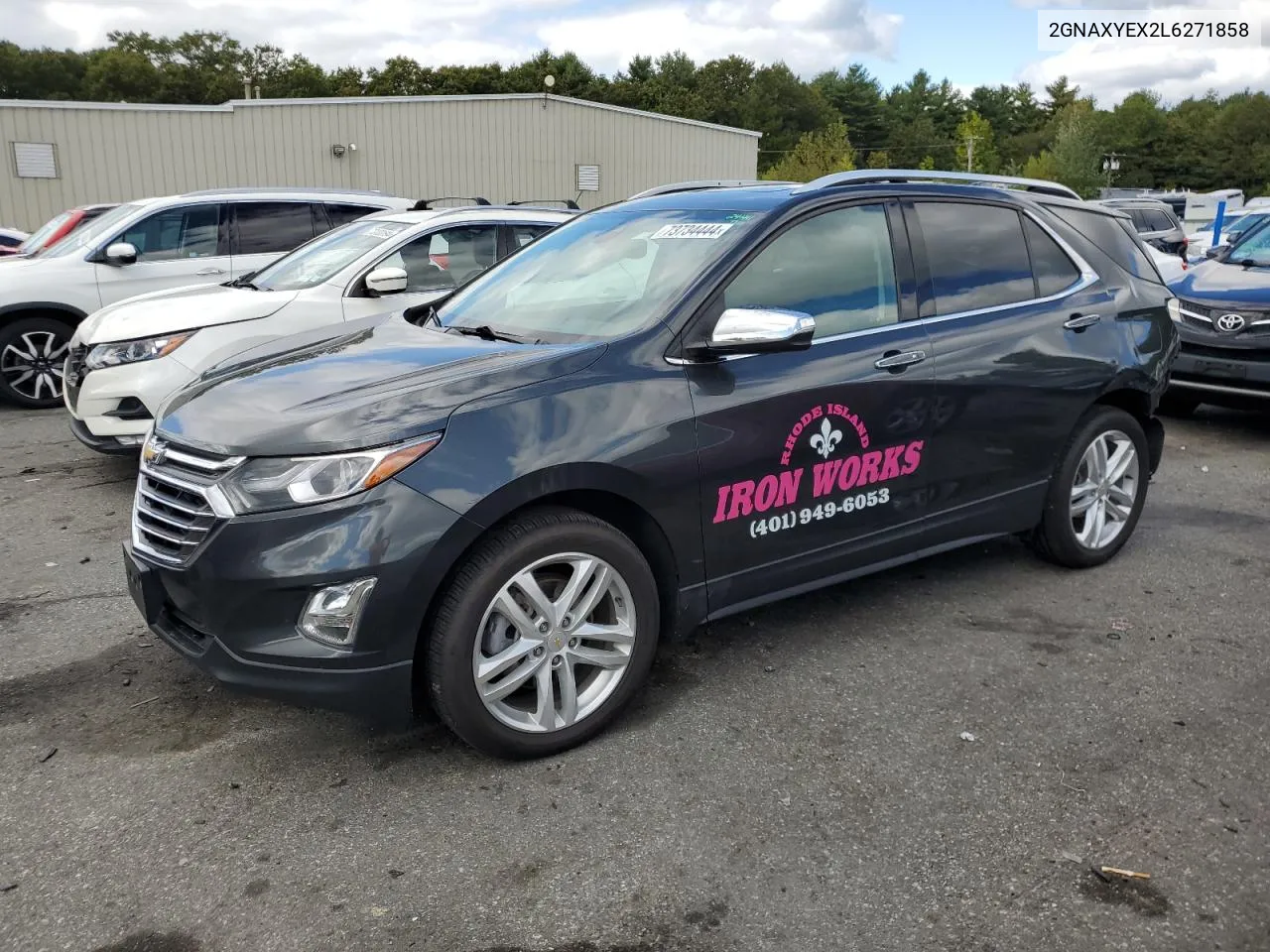 2020 Chevrolet Equinox Premier VIN: 2GNAXYEX2L6271858 Lot: 73734444